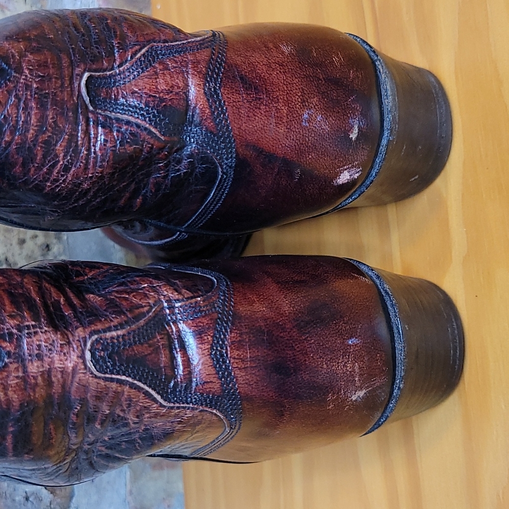 Lucchese Oxblood Cowboy Boots - Picture 12 of 12